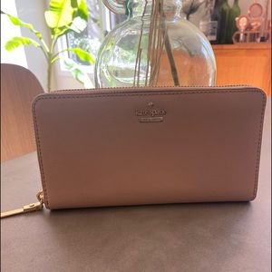 Kate Spade blush colored wallet